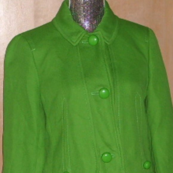 Talbots Coat Green 8 NWT - Picture 5 of 5